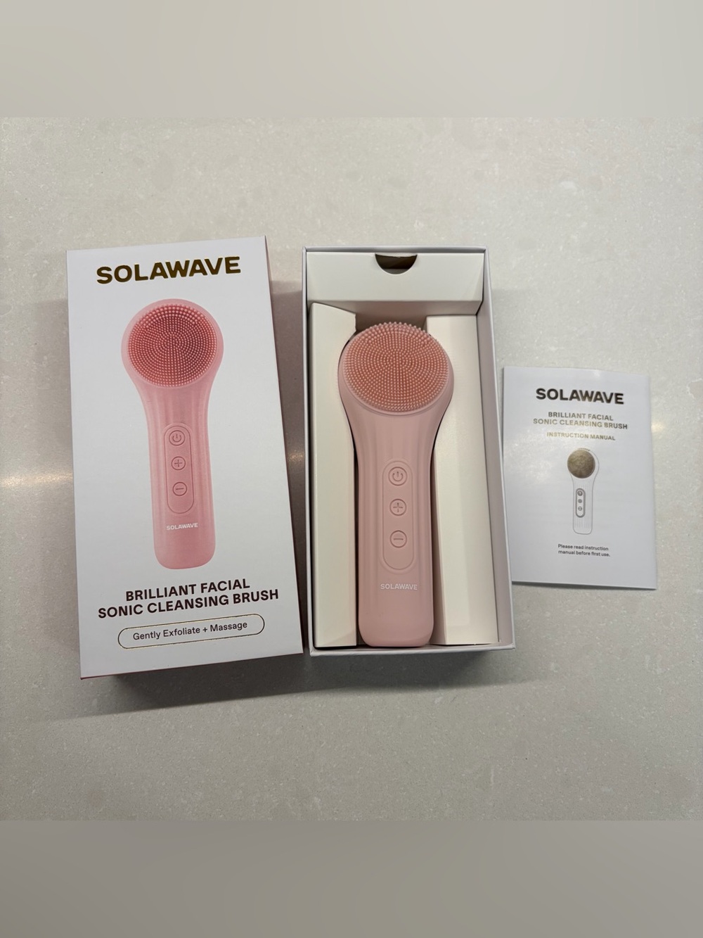 Solawave Brilliant Facial Sonic Cleansing Brush